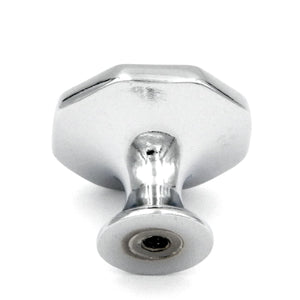 Hickory Hardware Conquest 1 1/8" Polished Chrome Round Octagon Cabinet Knob P14004-26
