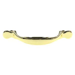 Hickory Hardware Conquest 3" Ctr Cabinet Arch Pull Polished Brass P14170-3