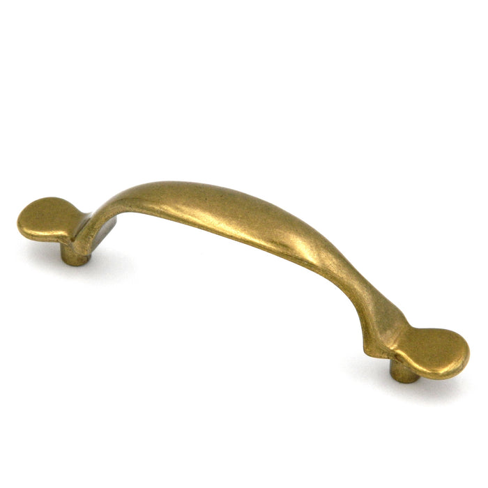 Hickory Conquest P14170-LB Lustre Brass 3"cc Arch Cabinet Handle Pull