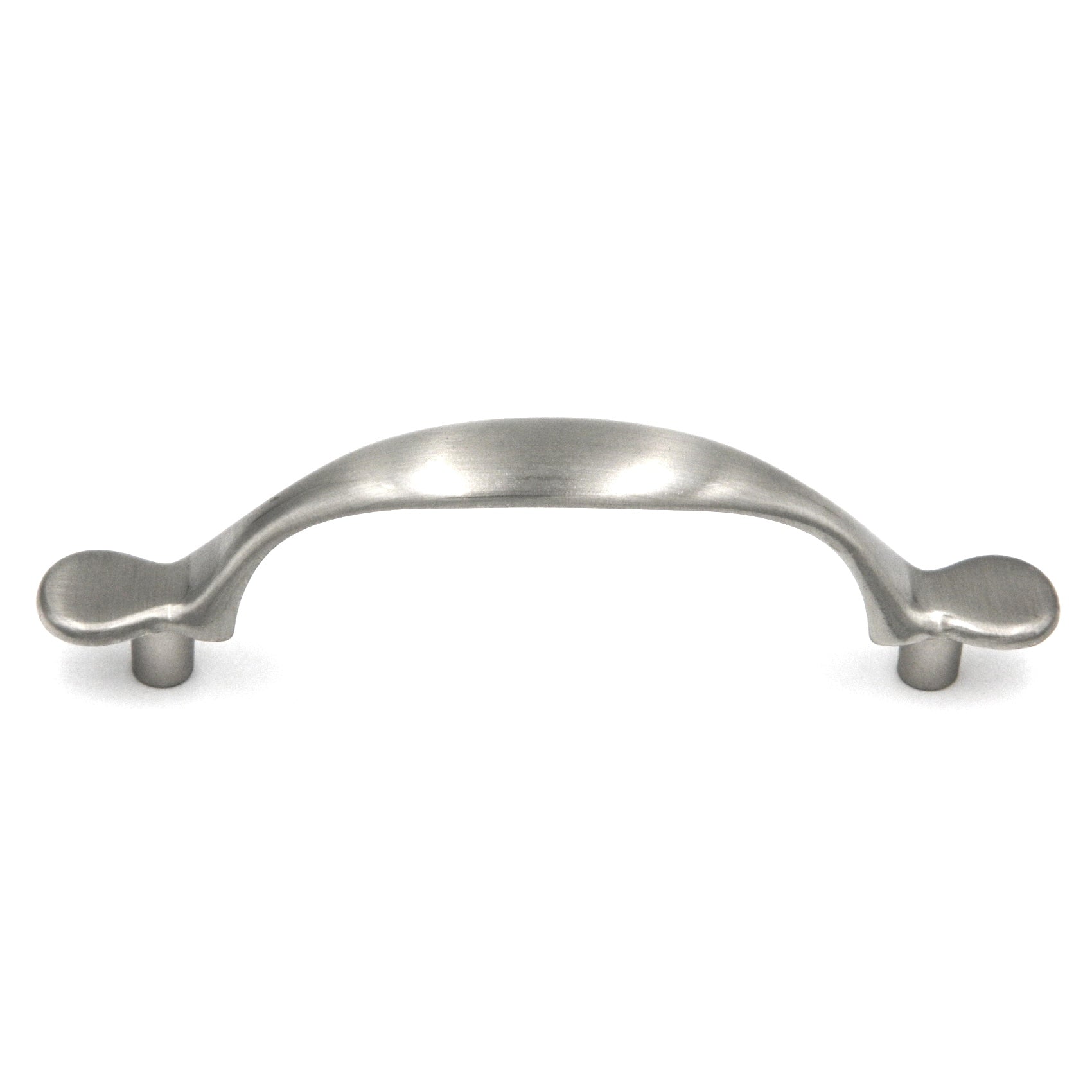 Hickory Hardware Conquest P14170-SN - Tirador para gabinete (níquel satinado, 3.0 in)