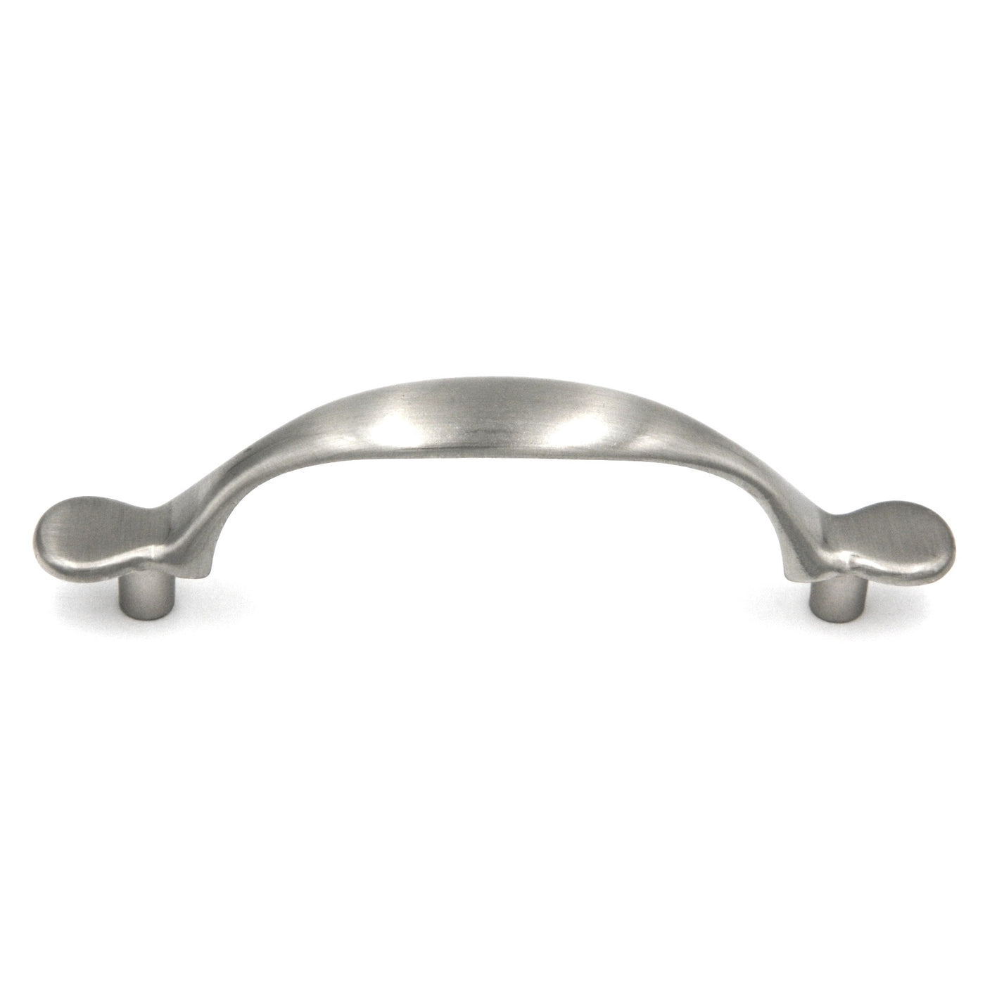 Hickory Hardware Conquest Satin Nickel Cabinet 3cc Handle Pull P14170