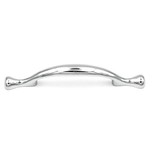 Hickory Conquest P14174-26 Polished Chrome 3"cc Arch Footed  Cabinet Handle Pull