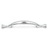 20 Pack Hickory Conquest P14174-26 Polished Chrome 3"cc Arch Footed  Cabinet Handle Pull