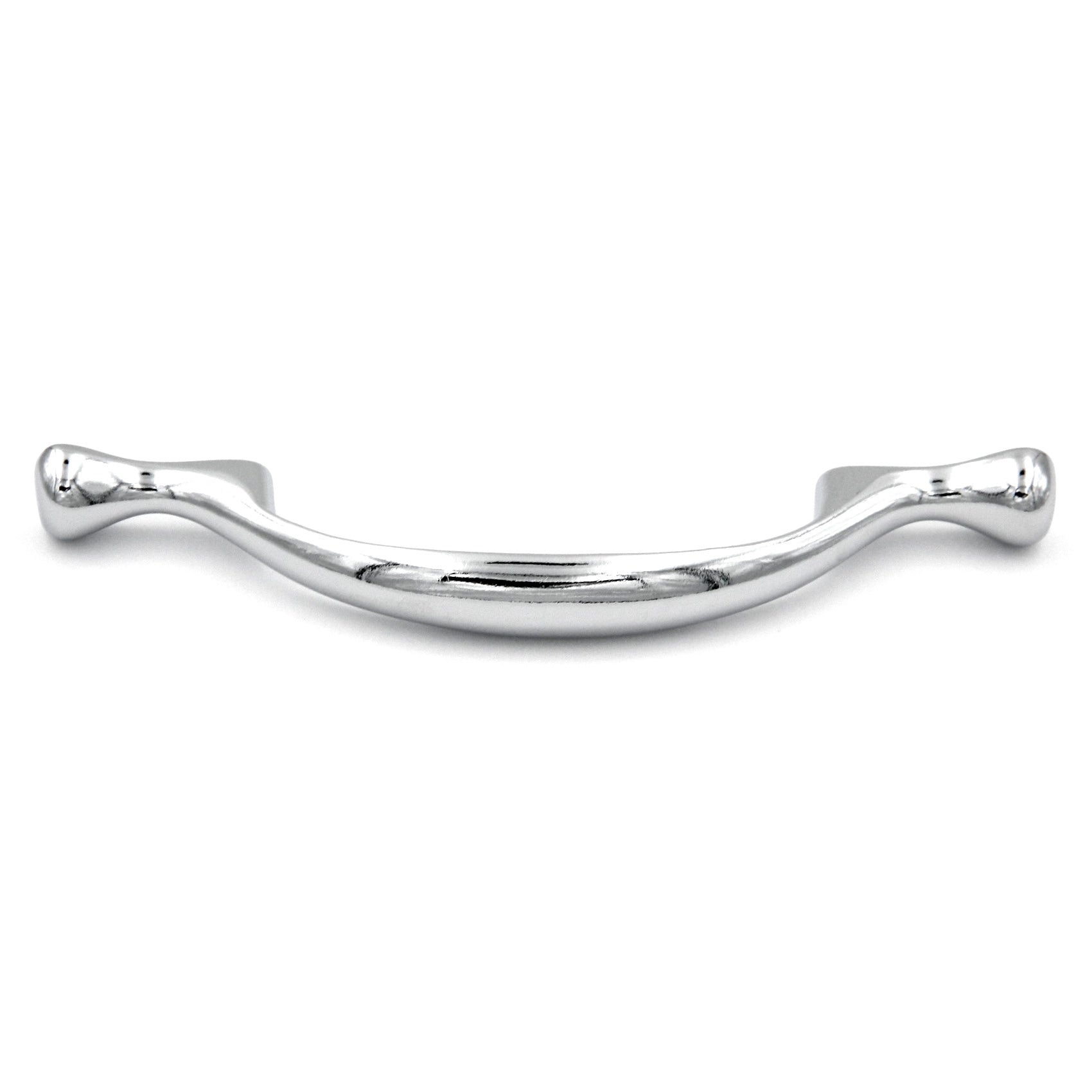 20 Pack Hickory Conquest P14174-26 Polished Chrome 3"cc Arch Footed  Cabinet Handle Pull