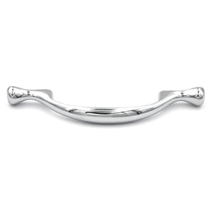 20 Pack Hickory Conquest P14174-26 Polished Chrome 3"cc Arch Footed  Cabinet Handle Pull