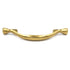 Paquete de 20 tiradores de gabinete con patas de arco de latón lustre de 3 "cc Hickory Conquest P14174-LB