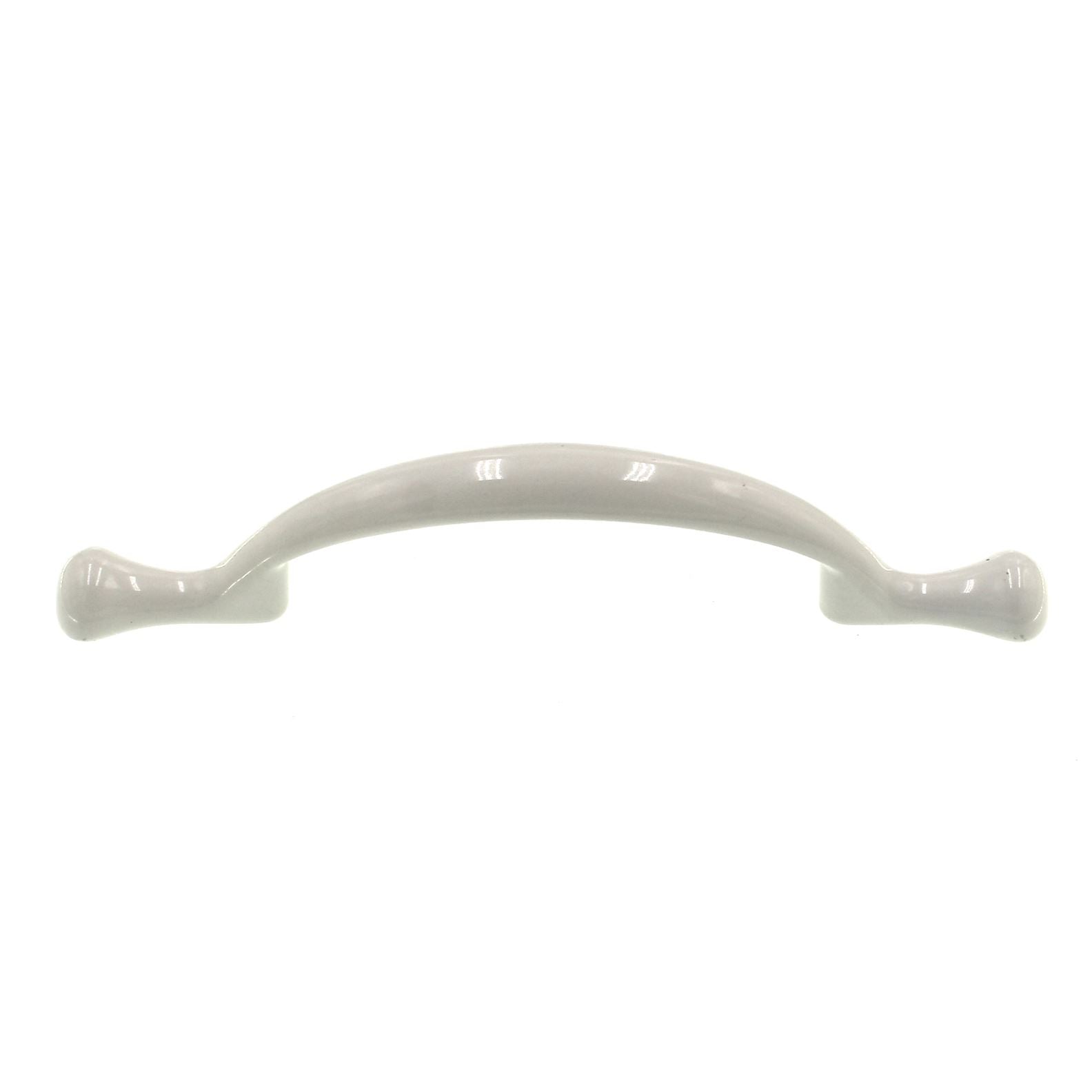Hickory Hardware Conquest White 3" Ctr. Cabinet Arch Pull P14174-W