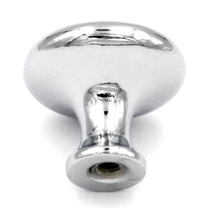Hickory Hardware Conquest Polished Chrome Round Smooth 1 1/8" Cabinet Knob P14255-26