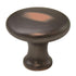 Hickory Hardware Conquest 1 1/8" Round Cabinet Knob Oil-Rubbed Bronze P14255-OBH