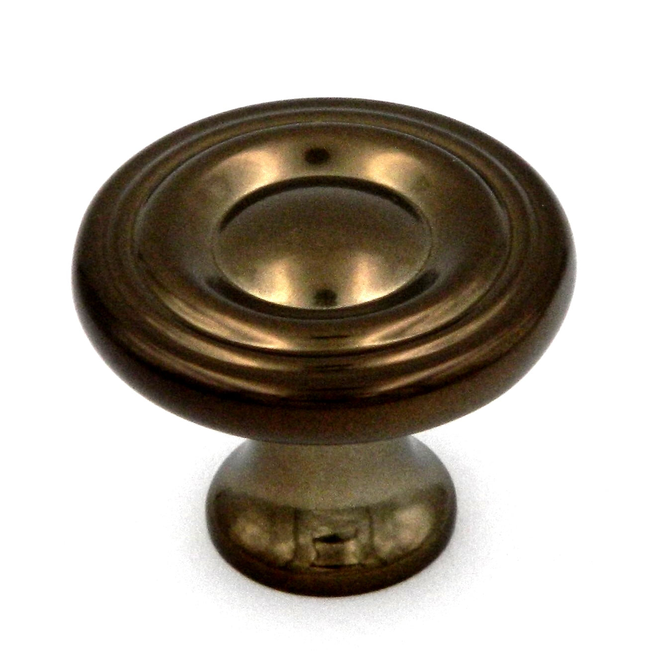 Hickory Hardware Conquest P14402-VBZ - Pomo redondo para gabinete (bronce veneciano, 1 1/8 pulgadas)