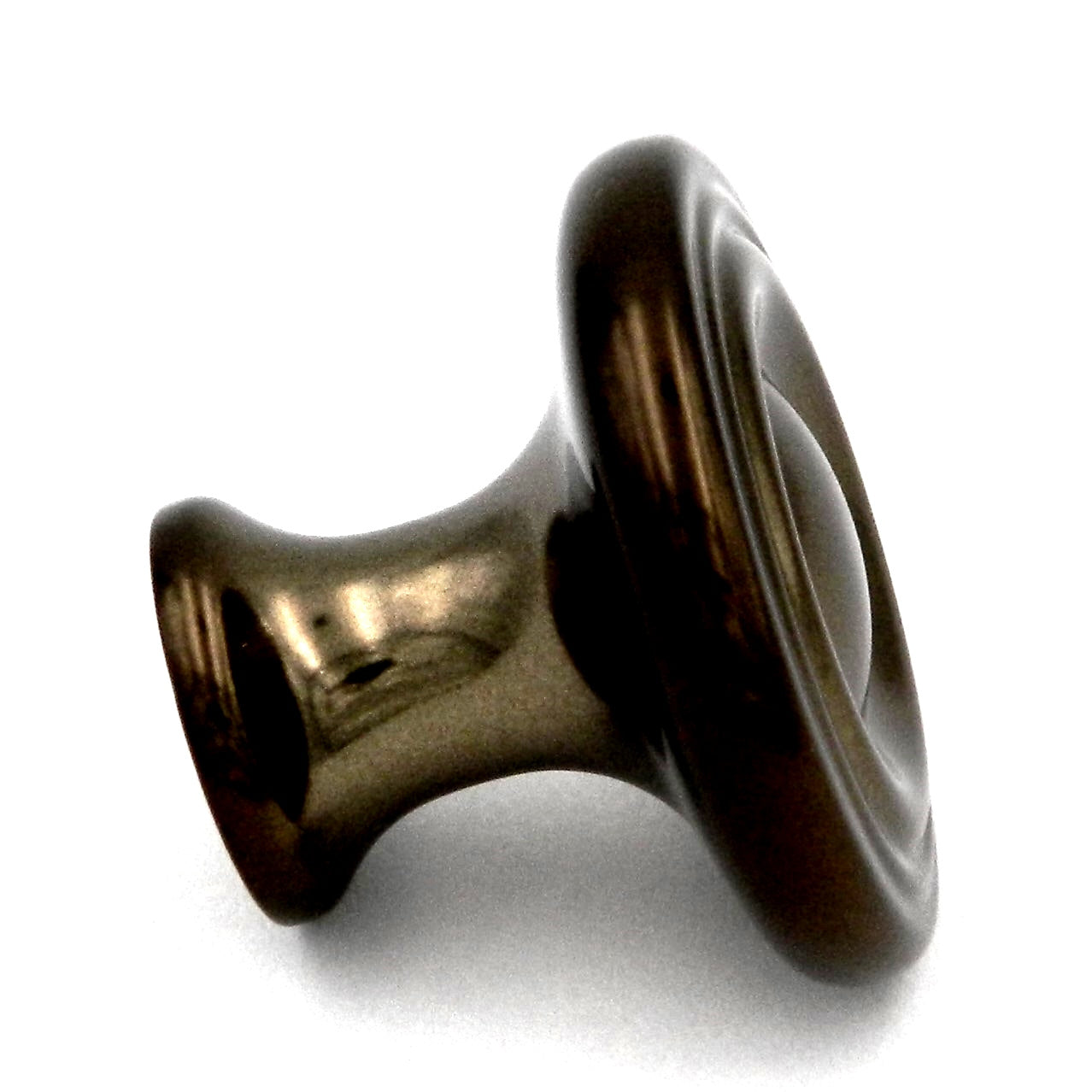 Hickory Hardware Conquest 1 1/8" Venetian Bronze Round Disc Cabinet Knob P14402-VBZ