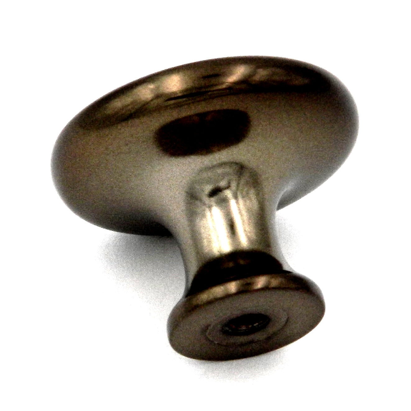 Hickory Hardware Conquest 1 1/8" Venetian Bronze Round Disc Cabinet Knob P14402-VBZ