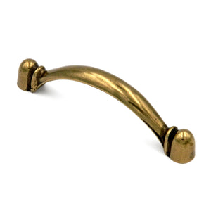 Hickory Conquest P14441-LB Lustre Brass 3"cc Arch Cabinet Handle Pull