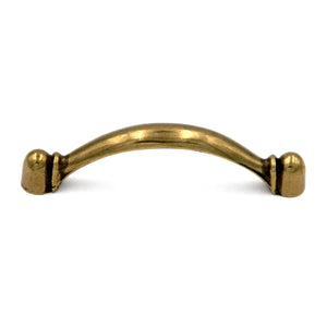Hickory Conquest P14441-LB Lustre Brass 3"cc Arch Cabinet Handle Pull