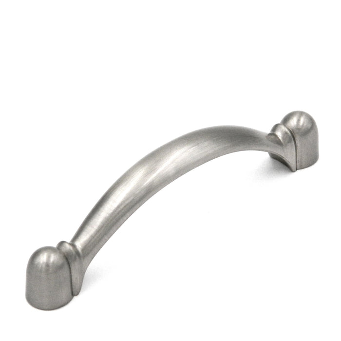 Hickory Hardware Conquest Satin Nickel Cabinet 3"cc Handle Pull P14441-SN