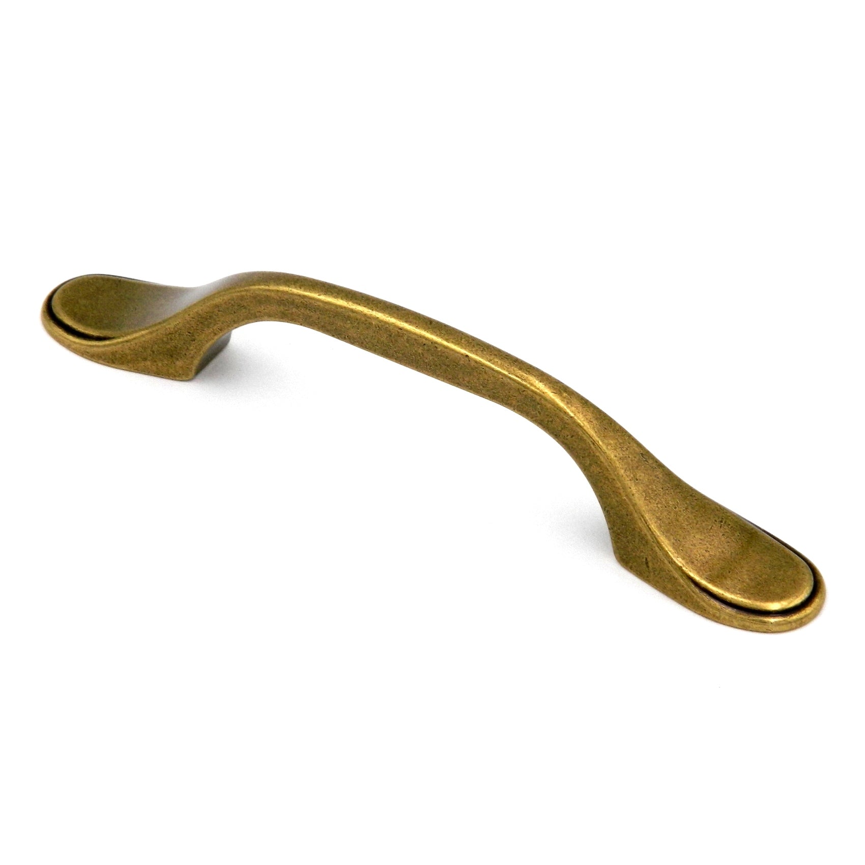 Hickory Conquest P14444-LB Lustre Brass 3"cc Arch Cabinet Handle Pull