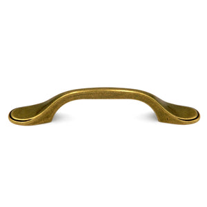 Hickory Conquest P14444-LB Lustre Brass 3"cc Arch Cabinet Handle Pull