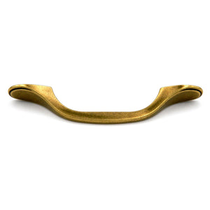 Hickory Conquest P14444-LB Lustre Brass 3"cc Arch Cabinet Handle Pull
