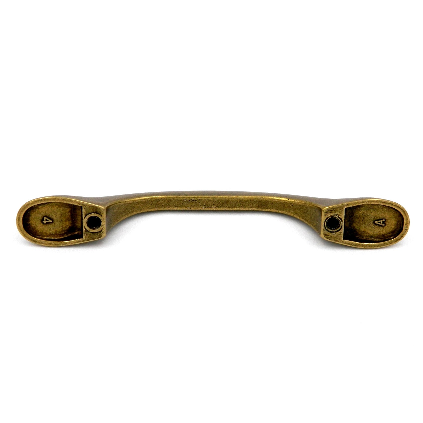 Hickory Conquest P14444-LB Lustre Brass 3"cc Arch Cabinet Handle Pull