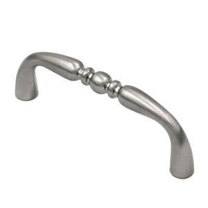 Hickory Hardware Conquest Satin Nickel Cabinet 3"cc Handle Pull P14451-SN