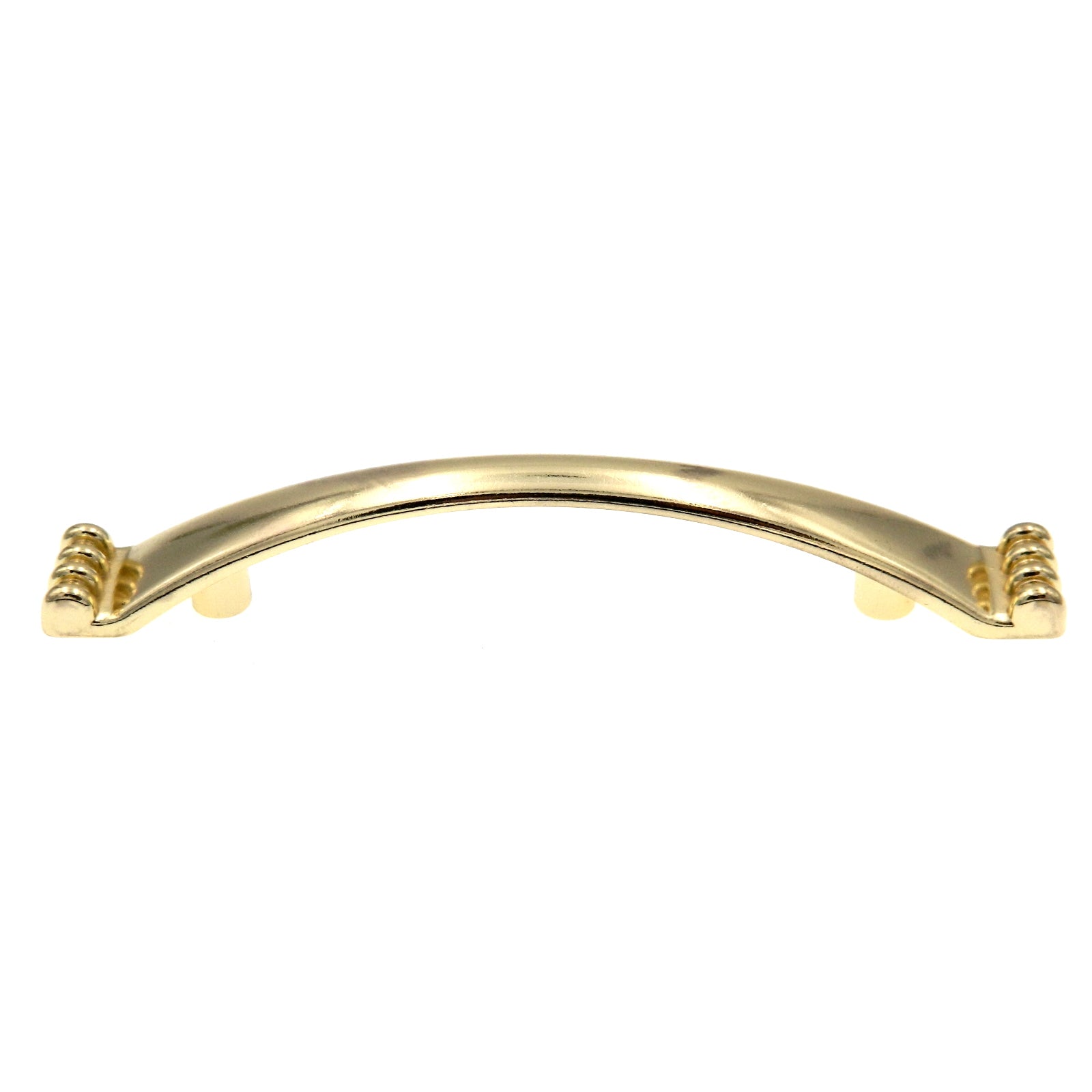 Hickory Conquest P14461-3 Tirador de manija para gabinete con arco de latón pulido de 3 "cc