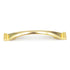 Hickory Conquest P14461-3 Tirador de manija para gabinete con arco de latón pulido de 3 "cc
