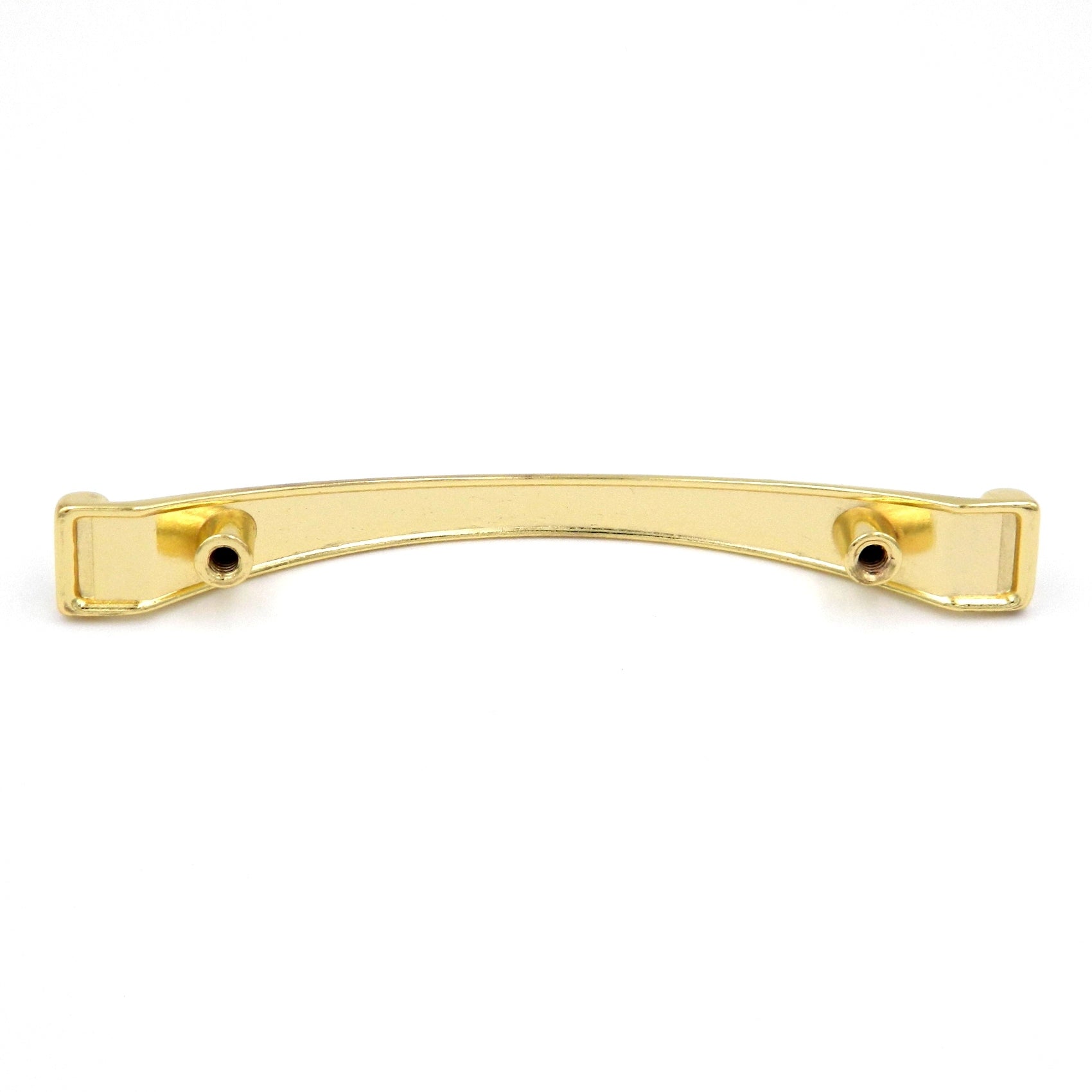 Paquete de 20 tiradores de gabinete de arco de latón pulido de 3 "cc Hickory Conquest P14461-3