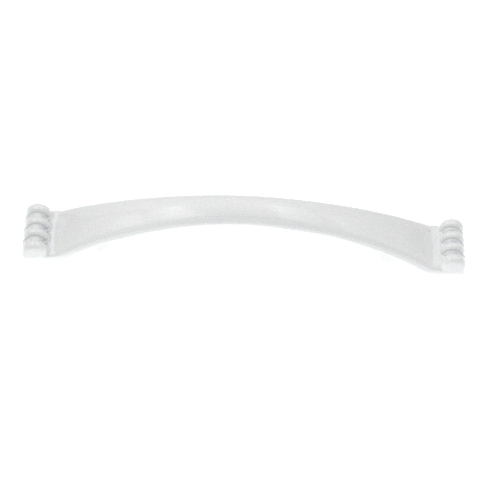 10 Pack Hickory Hardware Conquest White Cabinet 3"cc Handle Pull P14461-W