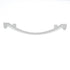 10 Pack Hickory Hardware Conquest White Cabinet 3"cc Handle Pull P14461-W