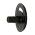 Liberty Black 1 3/8" Swirl Cabinet Knob P17012V-BL-C7