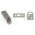 P1847-SN Perno de puerta corrediza de superficie de latón macizo de níquel satinado de 2" Bel con nogal