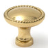 20 Pack Belwith Keeler Annapolis 1 1/4" Polished Brass Round Solid Brass Cabinet Knob P2