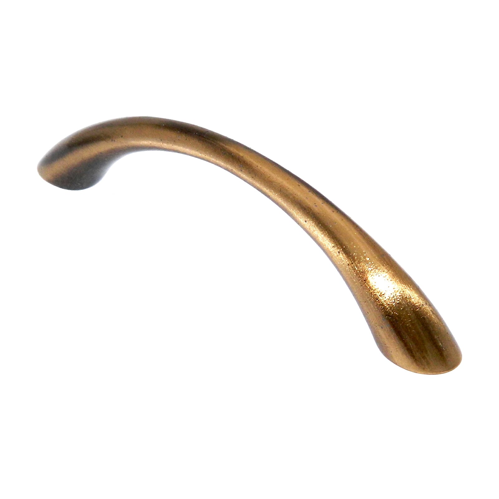 Vitrina Gabinete de latón inglés antiguo Tirador de manija de 3 "cc P2023-AEH