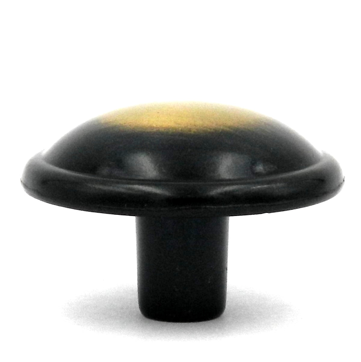 10 Pack Hickory Hardware Cavalier Antique Brass Dome 1 1/4" Cabinet Knob P203-AB