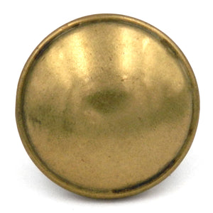 Hickory Hardware Cavalier Lancaster Hand Polished Brass Round Dome 1 1/8" Cabinet Knob P205-LP