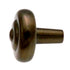 Paquete de 25 perillas redondas de gabinete de bronce satinado Eclipse de Hickory Hardware de 1 1/8" P206-SBZ