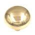 Hickory Hardware Polished Accents Ultra Brass Mushroom 1 1/4" Cabinet Knob P210-UB