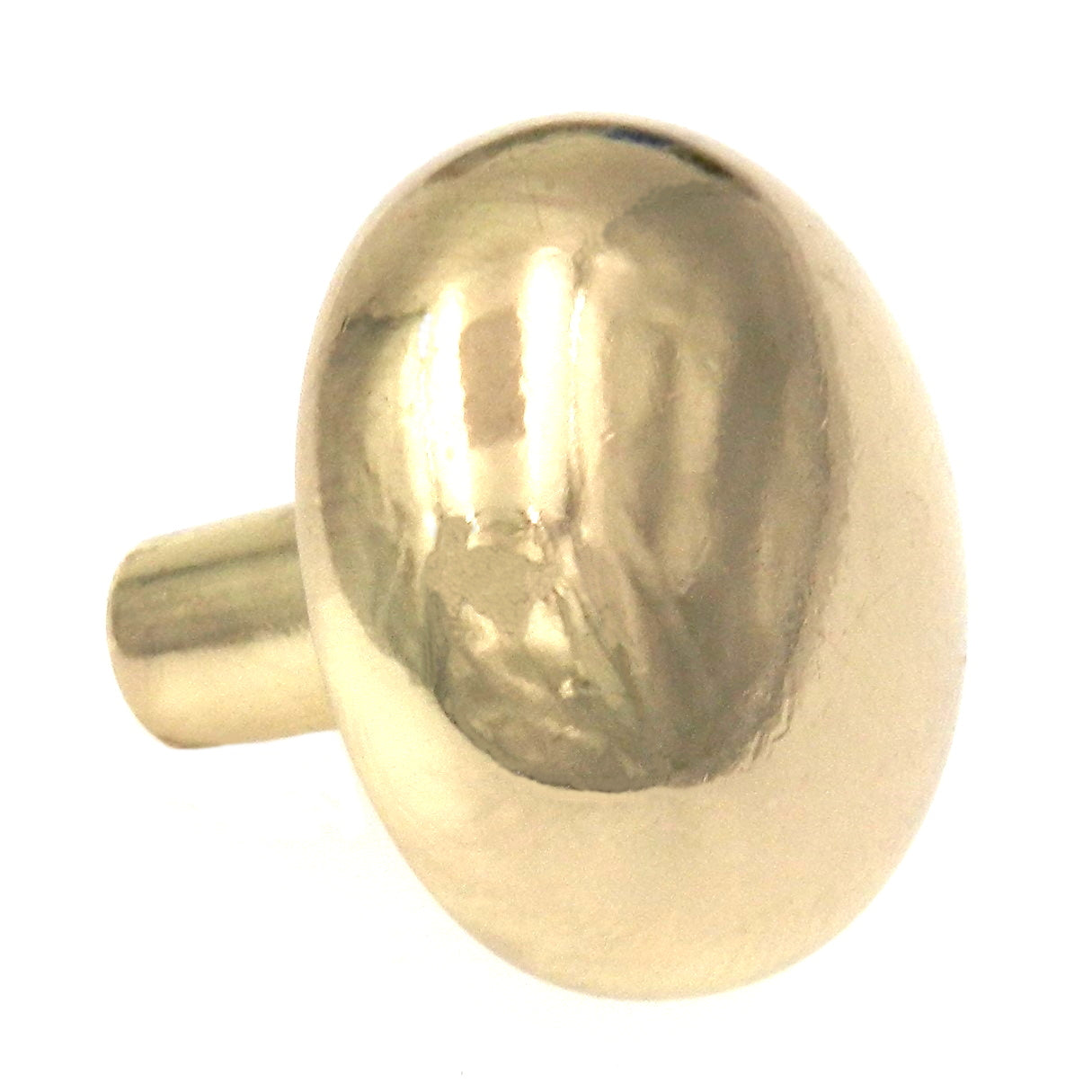 Hickory Hardware Polished Accents Ultra Brass Mushroom 1 1/4" Cabinet Knob P210-UB