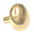 Hickory Hardware Polished Accents Ultra Brass Mushroom 1 1/4" Cabinet Knob P210-UB