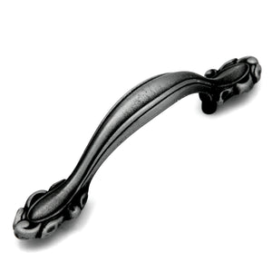 Hickory Hardware Foxglove Antique Pewter 3"cc Ornate Cabinet Handle Pull P2121-AP