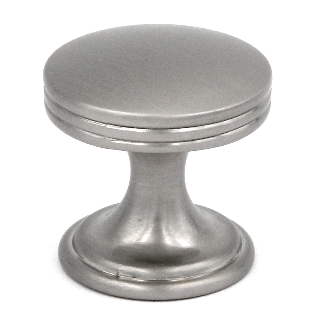 20 Pack Hickory Hardware American Diner 1" Stainless Steel Round Flat-top Cabinet Knob P2140-SS