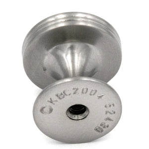 Hickory Hardware American Diner 1" Stainless Steel Round Flat-top Cabinet Knob P2140-SS