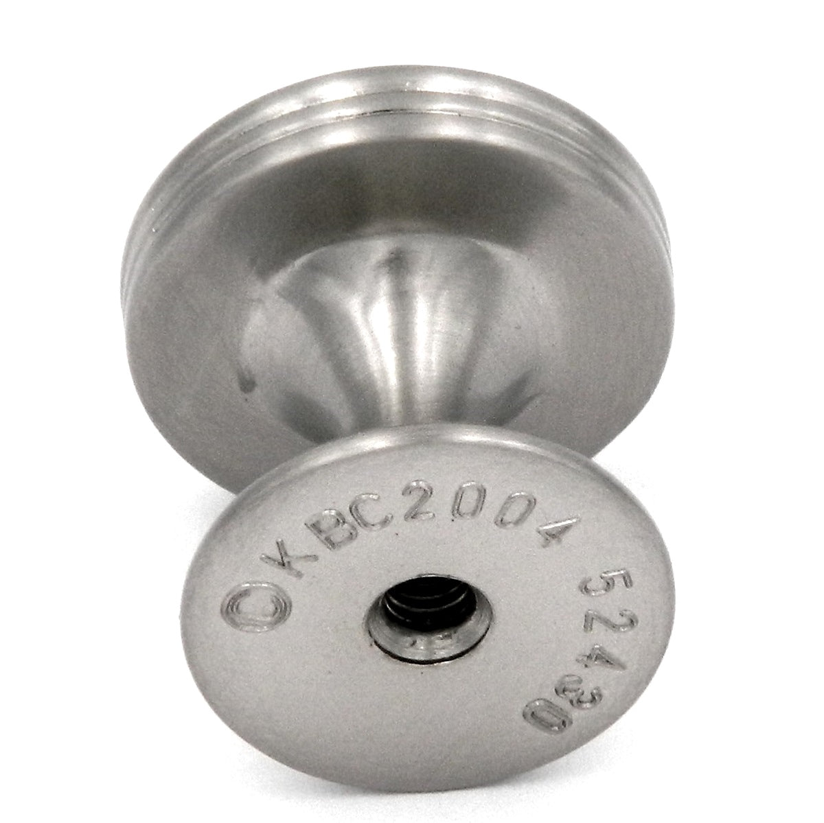 20 Pack Hickory Hardware American Diner 1" Stainless Steel Round Flat-top Cabinet Knob P2140-SS