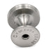 20 Pack Hickory Hardware American Diner 1" Stainless Steel Round Flat-top Cabinet Knob P2140-SS