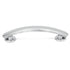 Paquete de 20 tiradores de gabinete lisos Hickory American Diner P2141-CH cromados de 3 3/4" (96 mm) cc