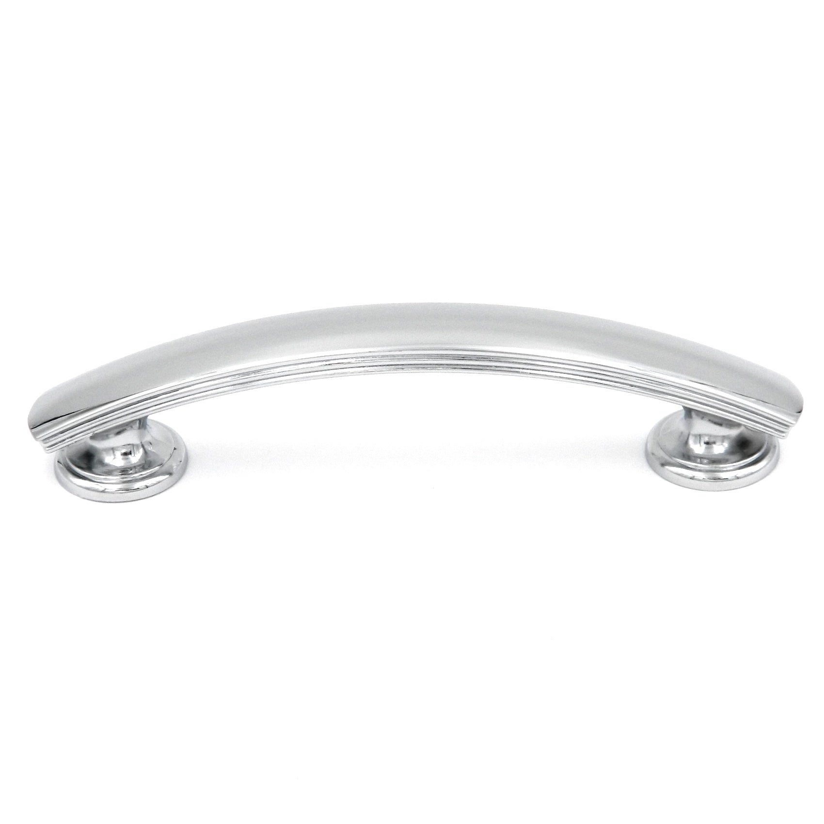 10 Pack Hickory American Diner P2141-CH Chrome 3 3/4" (96mm)cc Smooth Cabinet Handle Pull