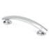 Paquete de 20 tiradores de gabinete lisos Hickory American Diner P2141-CH cromados de 3 3/4" (96 mm) cc