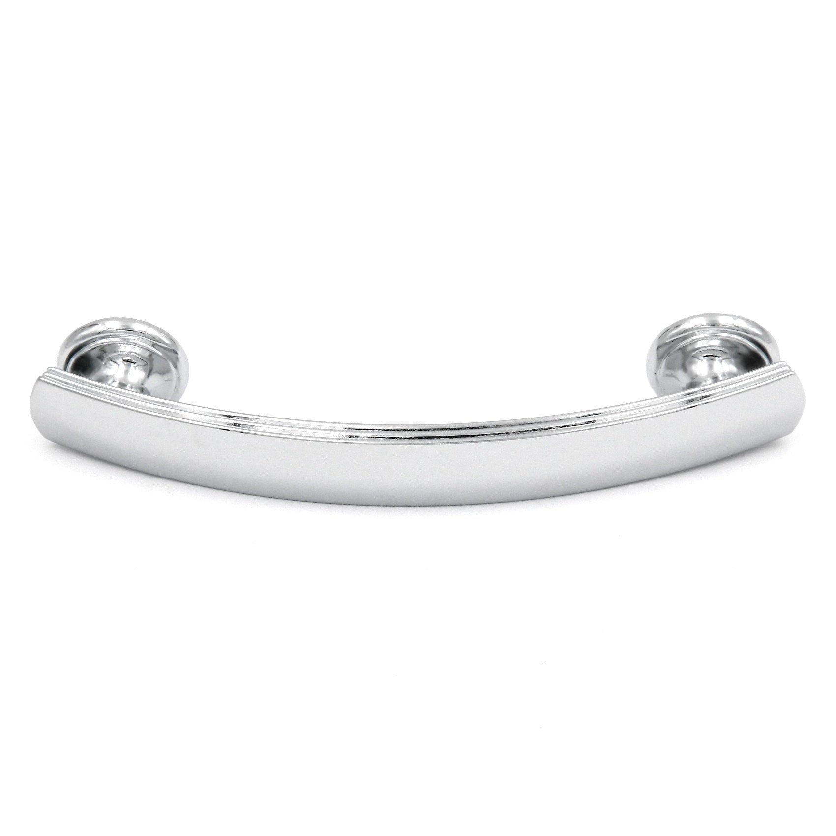 10 Pack Hickory American Diner P2141-CH Chrome 3 3/4" (96mm)cc Smooth Cabinet Handle Pull
