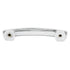 Paquete de 20 tiradores de gabinete lisos Hickory American Diner P2141-CH cromados de 3 3/4" (96 mm) cc