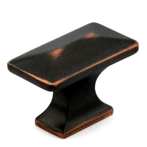 10 Pack Hickory Hardware Bungalow Oil-Rubbed Bronze 1 1/4" Cabinet Knob Pulls P2150-OBH
